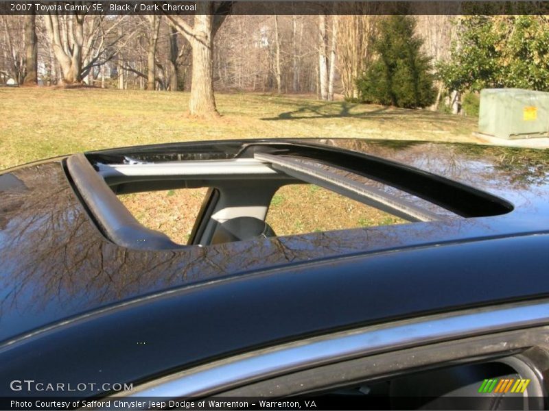 Black / Dark Charcoal 2007 Toyota Camry SE