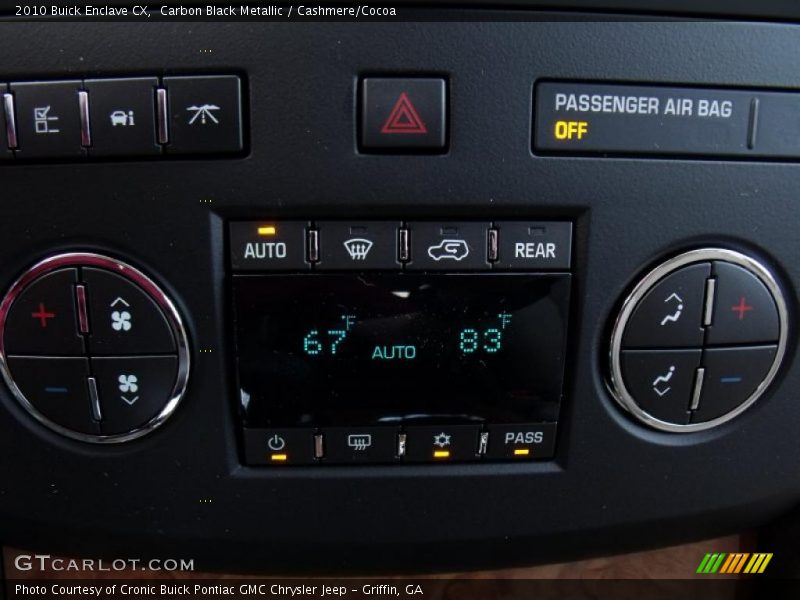 Carbon Black Metallic / Cashmere/Cocoa 2010 Buick Enclave CX