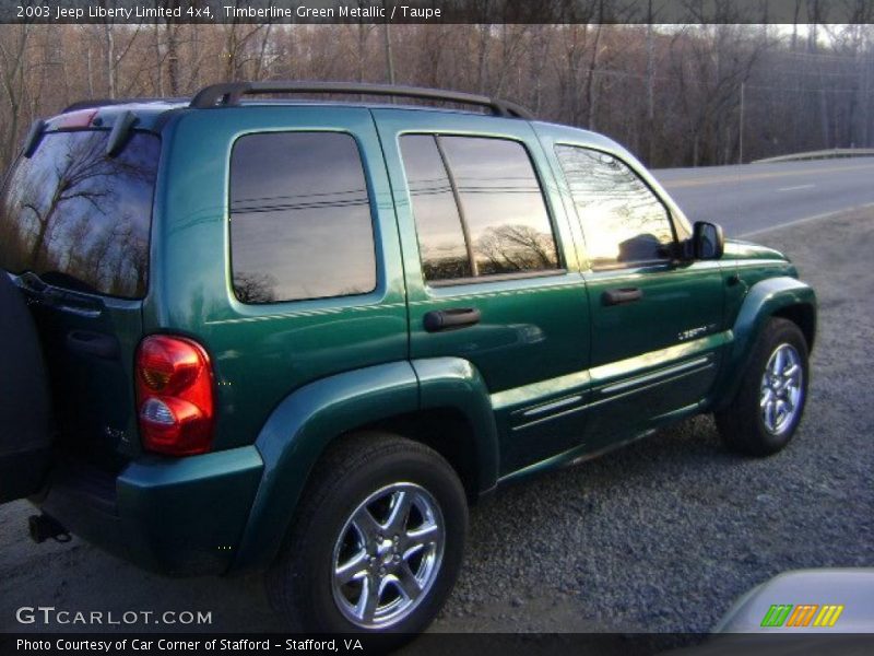 Timberline Green Metallic / Taupe 2003 Jeep Liberty Limited 4x4