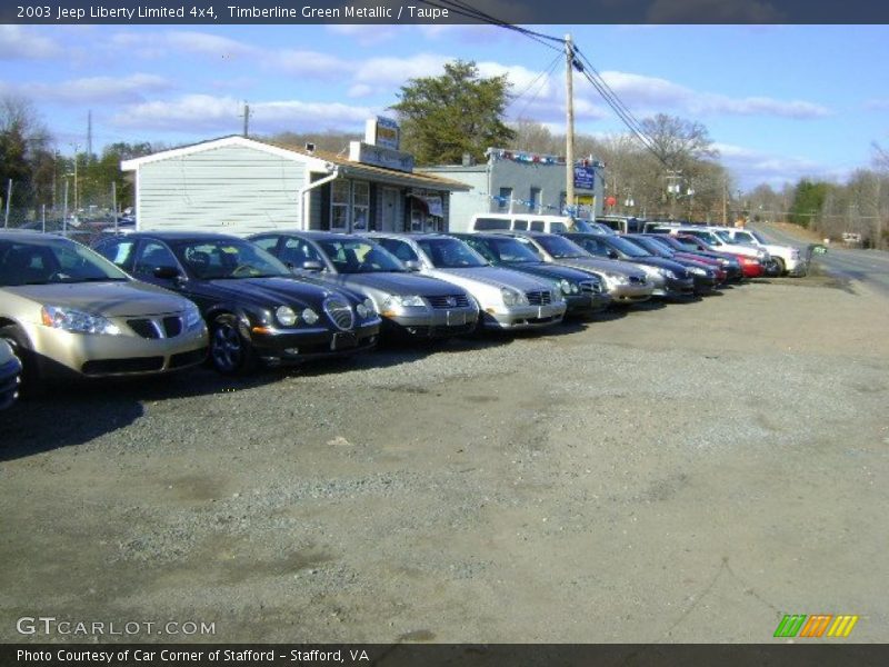 Timberline Green Metallic / Taupe 2003 Jeep Liberty Limited 4x4