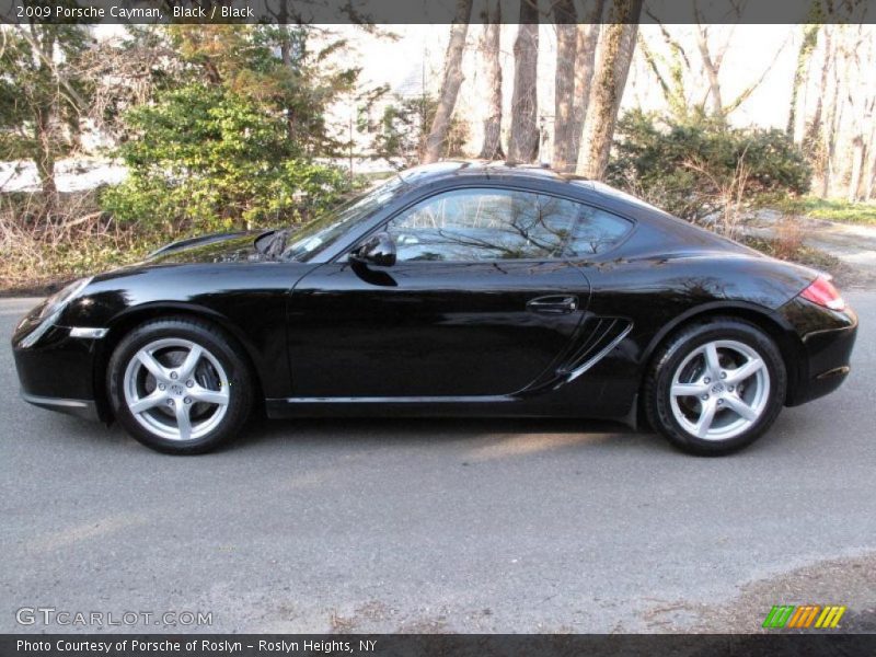 Black / Black 2009 Porsche Cayman