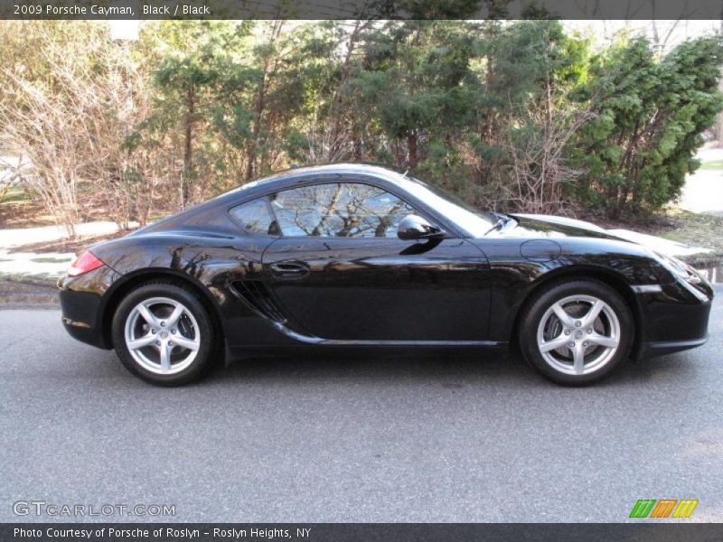 Black / Black 2009 Porsche Cayman