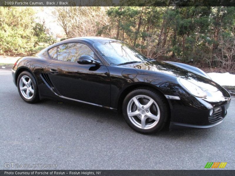Black / Black 2009 Porsche Cayman