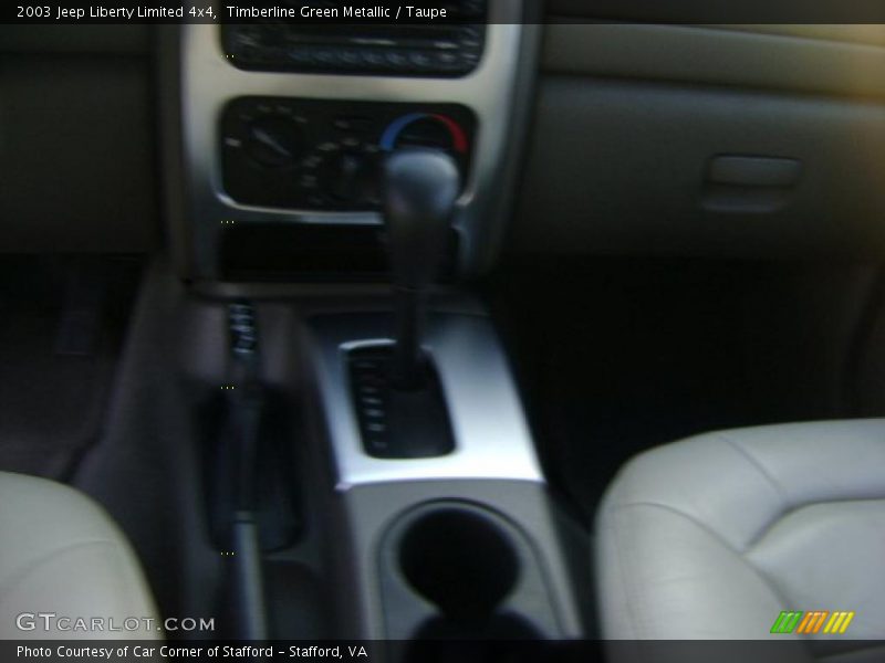 Timberline Green Metallic / Taupe 2003 Jeep Liberty Limited 4x4