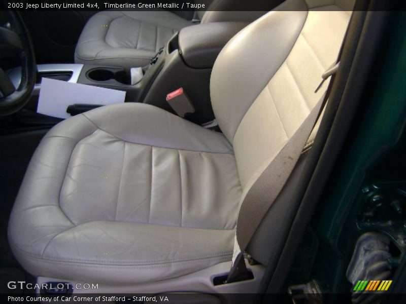 Timberline Green Metallic / Taupe 2003 Jeep Liberty Limited 4x4