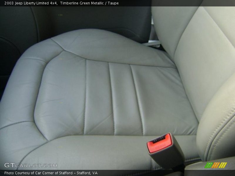 Timberline Green Metallic / Taupe 2003 Jeep Liberty Limited 4x4