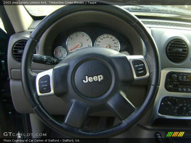 Timberline Green Metallic / Taupe 2003 Jeep Liberty Limited 4x4
