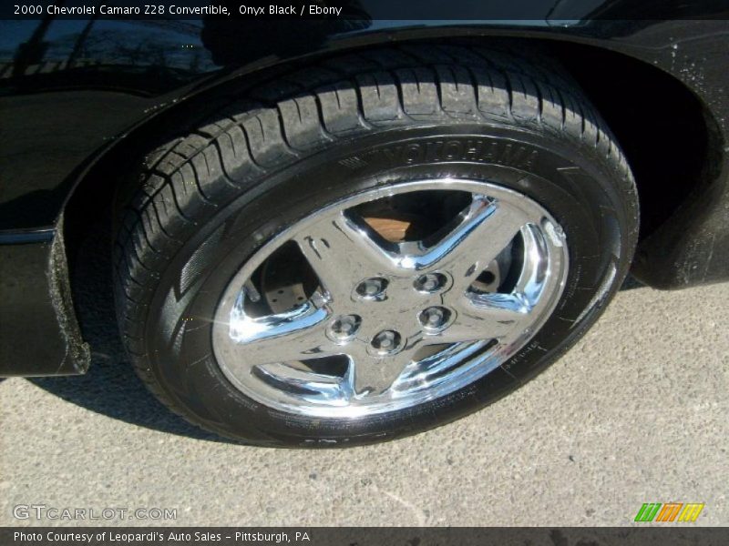 Onyx Black / Ebony 2000 Chevrolet Camaro Z28 Convertible