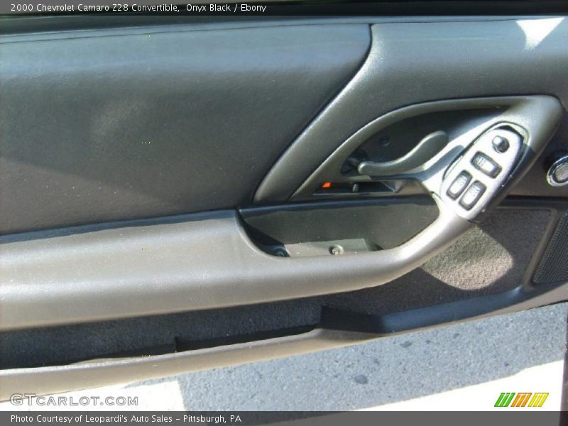 Onyx Black / Ebony 2000 Chevrolet Camaro Z28 Convertible