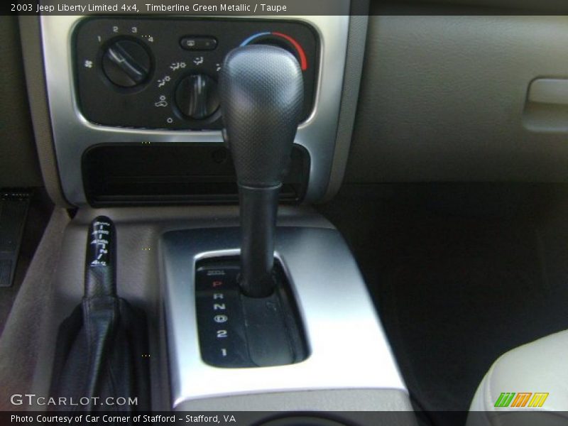 Timberline Green Metallic / Taupe 2003 Jeep Liberty Limited 4x4