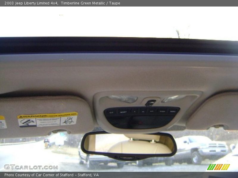 Timberline Green Metallic / Taupe 2003 Jeep Liberty Limited 4x4