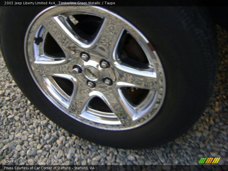 Timberline Green Metallic / Taupe 2003 Jeep Liberty Limited 4x4
