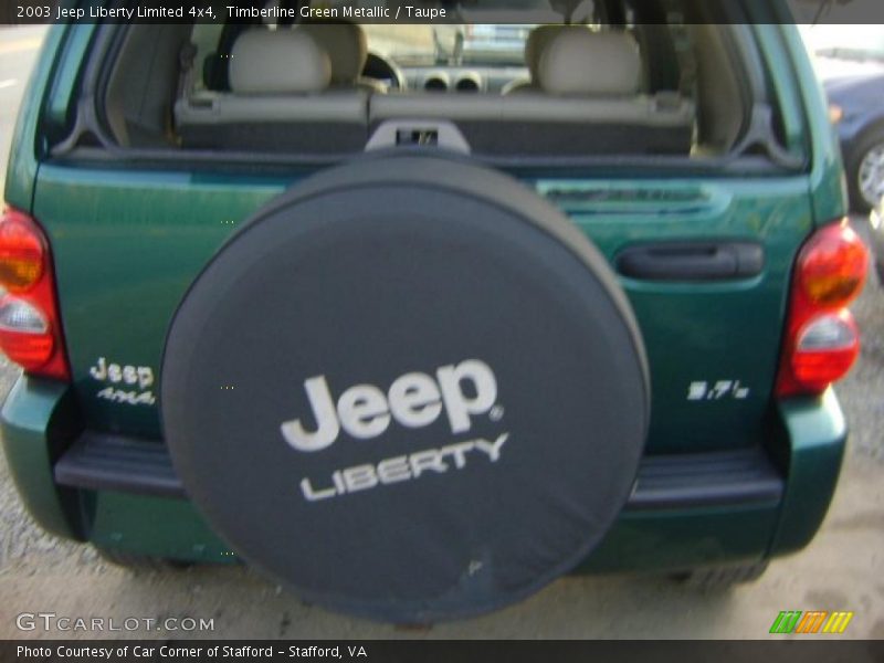 Timberline Green Metallic / Taupe 2003 Jeep Liberty Limited 4x4