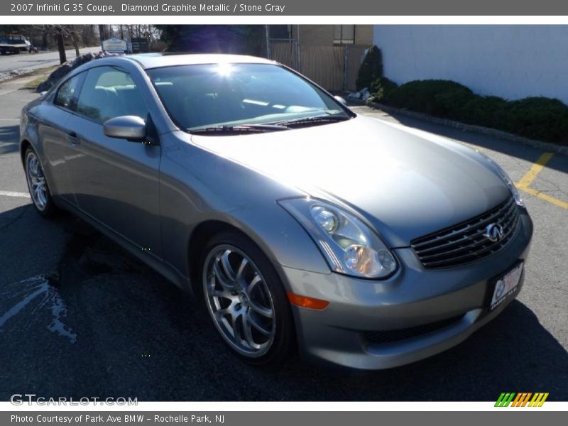 Diamond Graphite Metallic / Stone Gray 2007 Infiniti G 35 Coupe