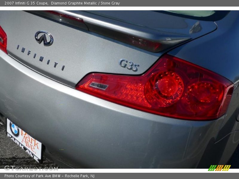 Diamond Graphite Metallic / Stone Gray 2007 Infiniti G 35 Coupe