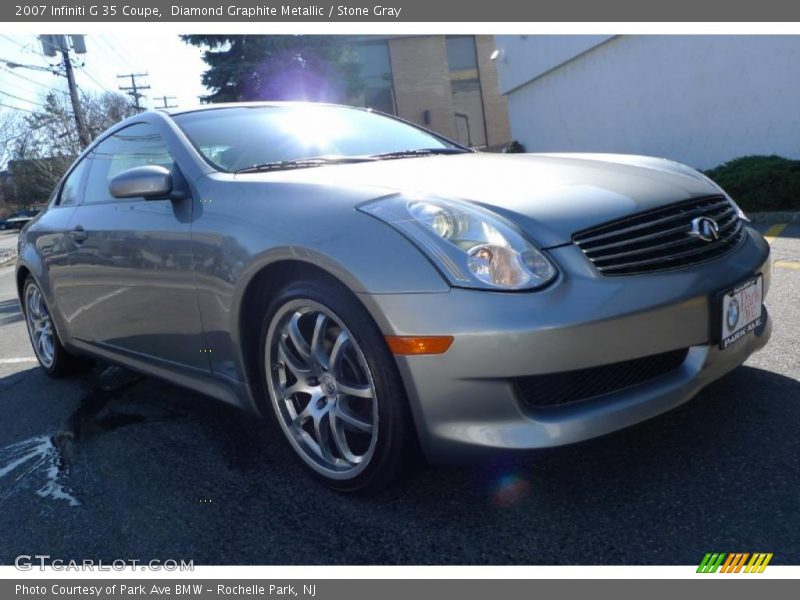 Diamond Graphite Metallic / Stone Gray 2007 Infiniti G 35 Coupe
