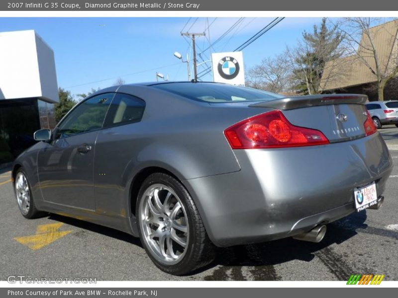 Diamond Graphite Metallic / Stone Gray 2007 Infiniti G 35 Coupe