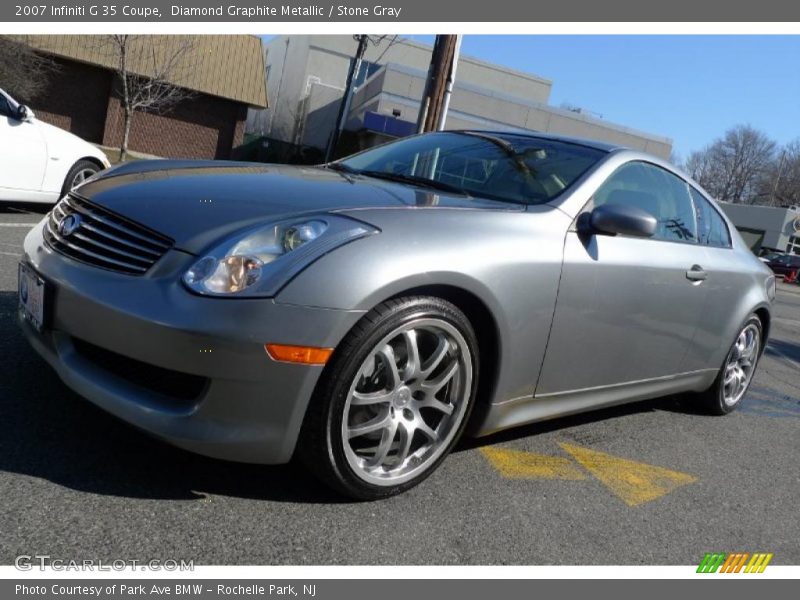 Diamond Graphite Metallic / Stone Gray 2007 Infiniti G 35 Coupe