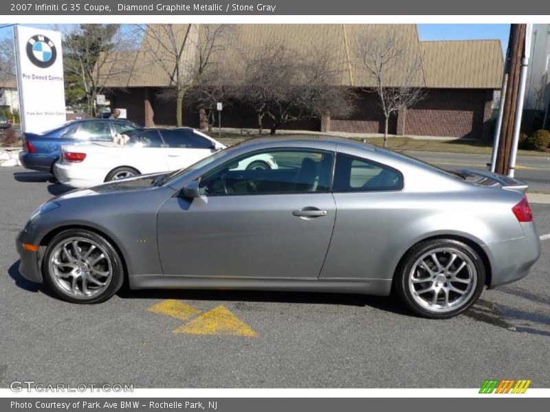 Diamond Graphite Metallic / Stone Gray 2007 Infiniti G 35 Coupe