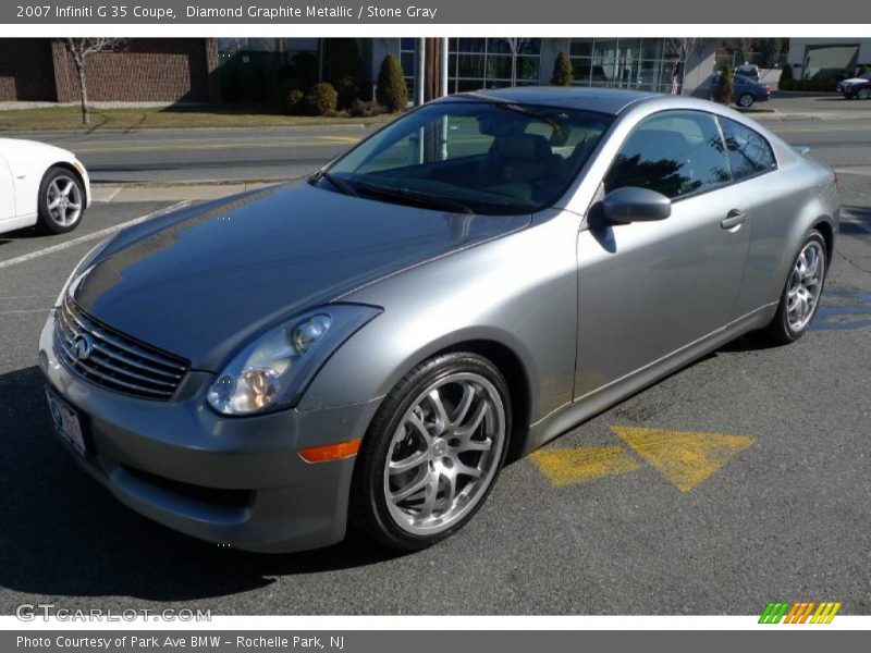 Diamond Graphite Metallic / Stone Gray 2007 Infiniti G 35 Coupe