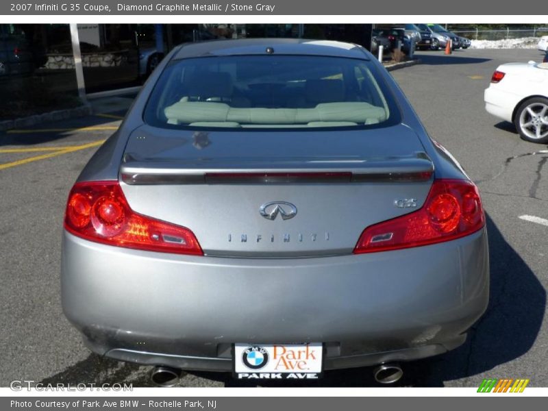 Diamond Graphite Metallic / Stone Gray 2007 Infiniti G 35 Coupe