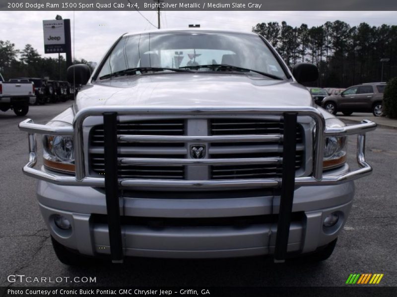 Bright Silver Metallic / Medium Slate Gray 2006 Dodge Ram 1500 Sport Quad Cab 4x4