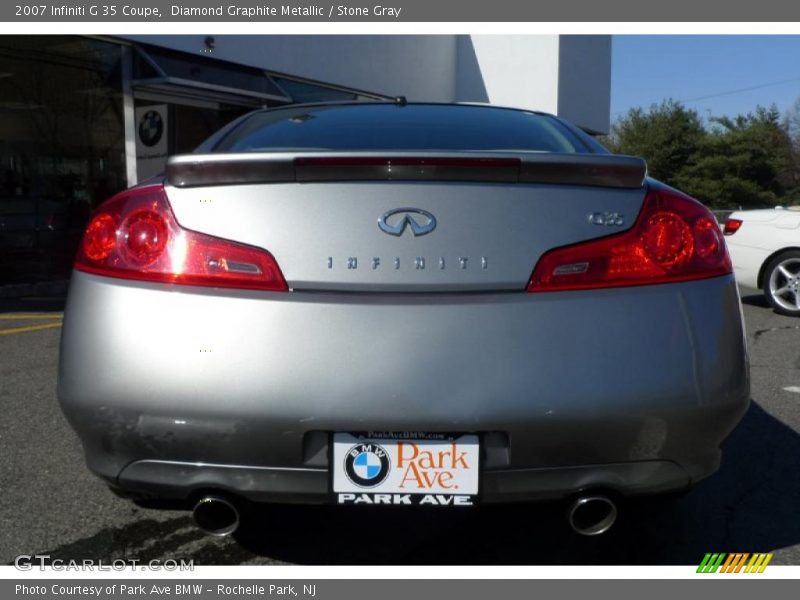 Diamond Graphite Metallic / Stone Gray 2007 Infiniti G 35 Coupe
