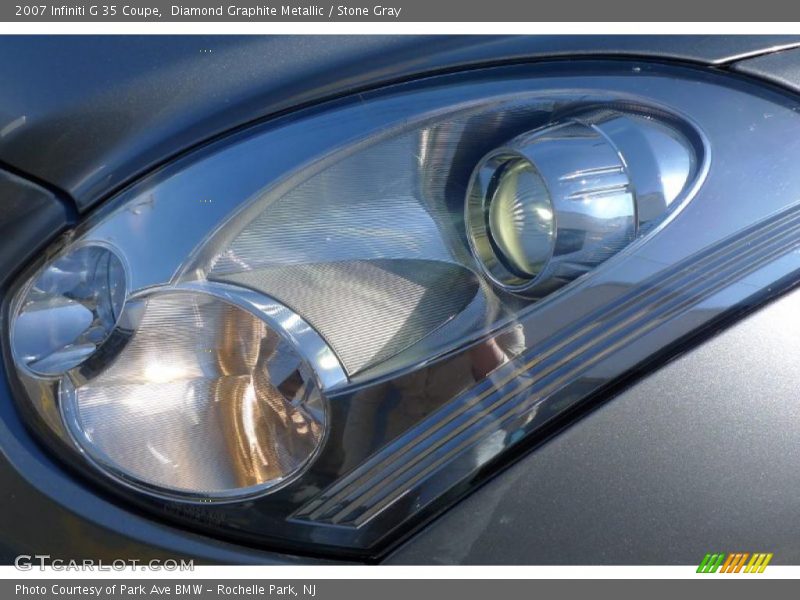 Diamond Graphite Metallic / Stone Gray 2007 Infiniti G 35 Coupe