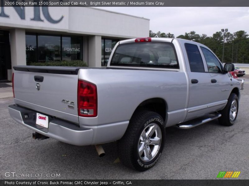 Bright Silver Metallic / Medium Slate Gray 2006 Dodge Ram 1500 Sport Quad Cab 4x4