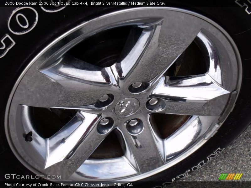Bright Silver Metallic / Medium Slate Gray 2006 Dodge Ram 1500 Sport Quad Cab 4x4