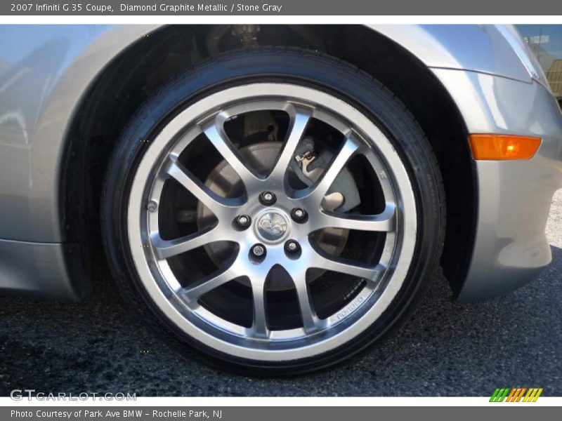 Diamond Graphite Metallic / Stone Gray 2007 Infiniti G 35 Coupe