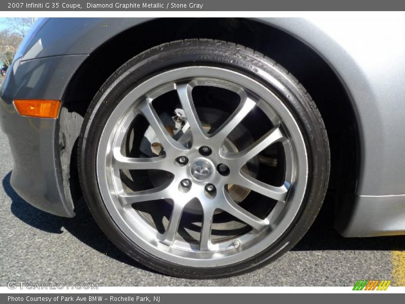 Diamond Graphite Metallic / Stone Gray 2007 Infiniti G 35 Coupe