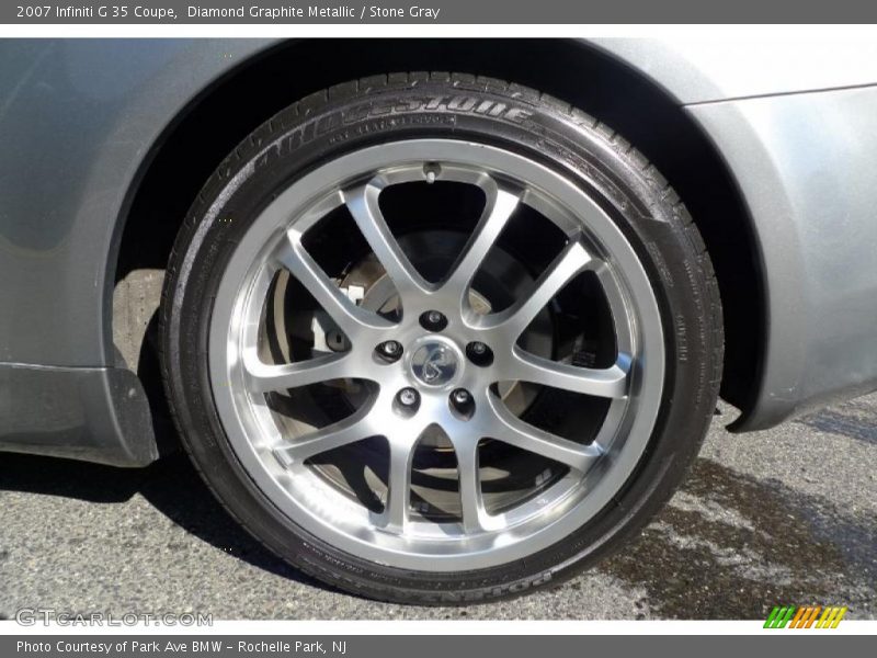 Diamond Graphite Metallic / Stone Gray 2007 Infiniti G 35 Coupe