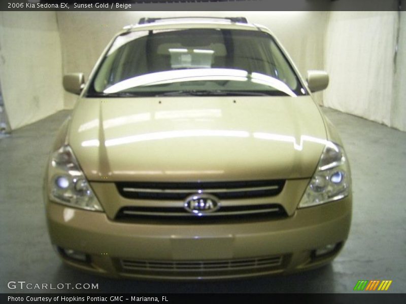 Sunset Gold / Beige 2006 Kia Sedona EX