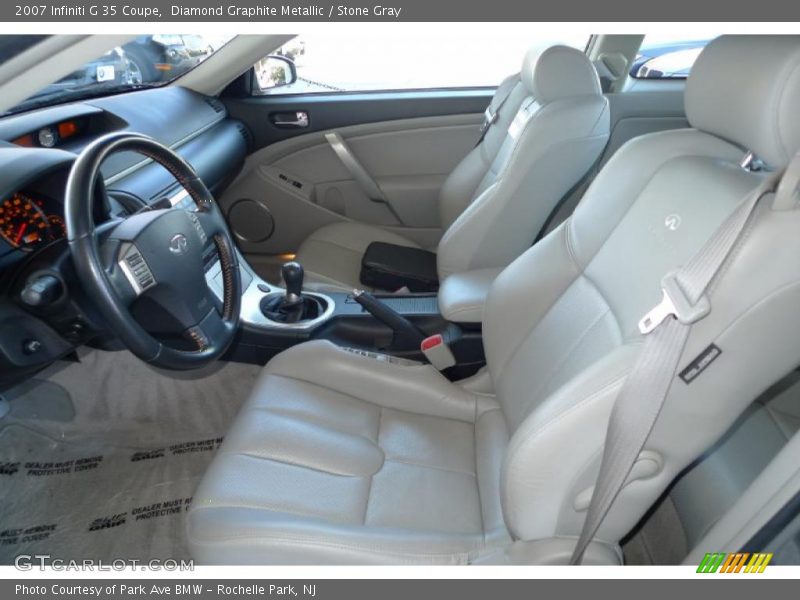 Diamond Graphite Metallic / Stone Gray 2007 Infiniti G 35 Coupe