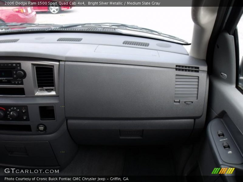 Bright Silver Metallic / Medium Slate Gray 2006 Dodge Ram 1500 Sport Quad Cab 4x4