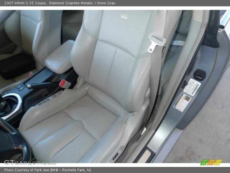 Diamond Graphite Metallic / Stone Gray 2007 Infiniti G 35 Coupe