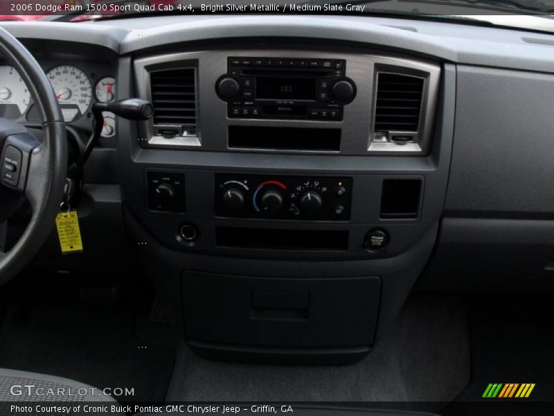 Bright Silver Metallic / Medium Slate Gray 2006 Dodge Ram 1500 Sport Quad Cab 4x4