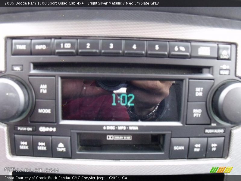 Bright Silver Metallic / Medium Slate Gray 2006 Dodge Ram 1500 Sport Quad Cab 4x4