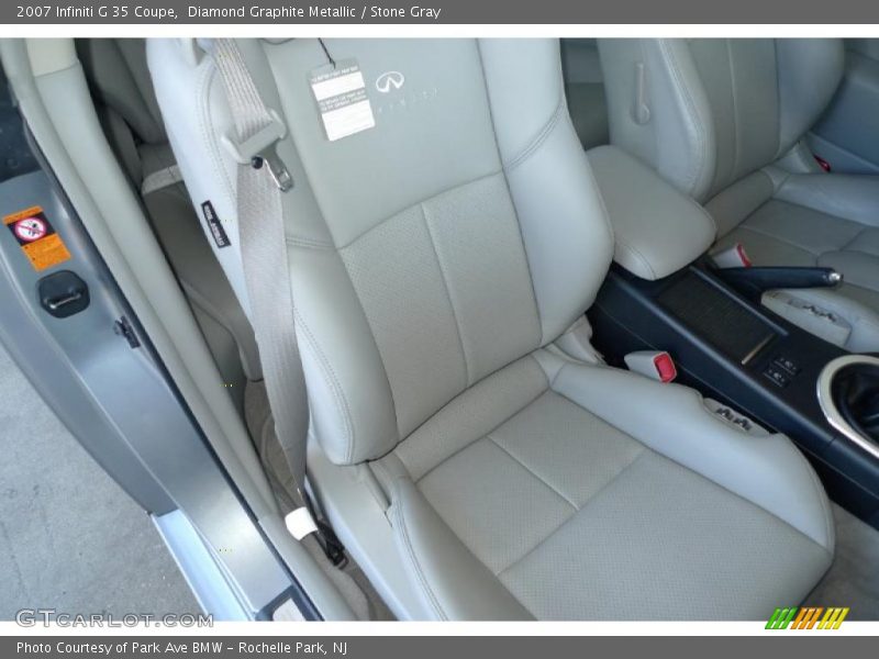 Diamond Graphite Metallic / Stone Gray 2007 Infiniti G 35 Coupe