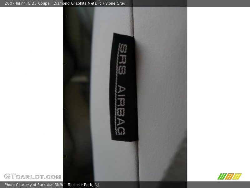 Diamond Graphite Metallic / Stone Gray 2007 Infiniti G 35 Coupe