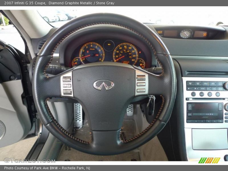 Diamond Graphite Metallic / Stone Gray 2007 Infiniti G 35 Coupe