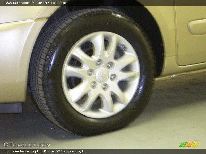Sunset Gold / Beige 2006 Kia Sedona EX