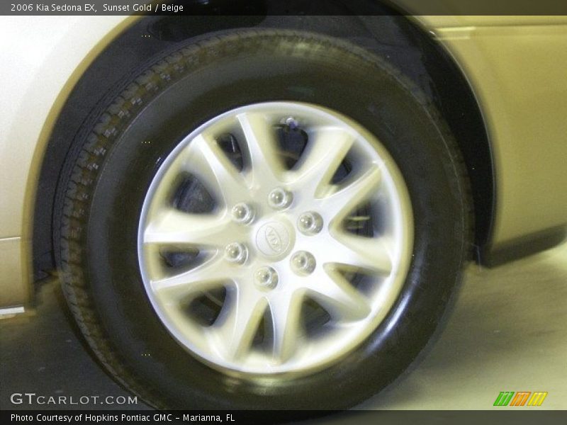 Sunset Gold / Beige 2006 Kia Sedona EX