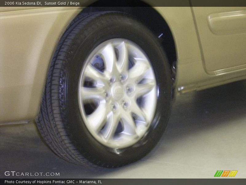 Sunset Gold / Beige 2006 Kia Sedona EX