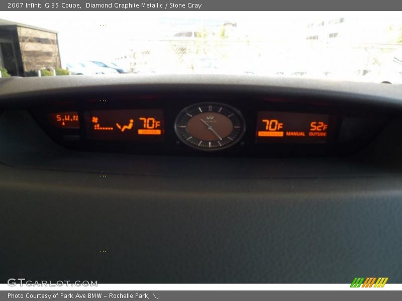Diamond Graphite Metallic / Stone Gray 2007 Infiniti G 35 Coupe