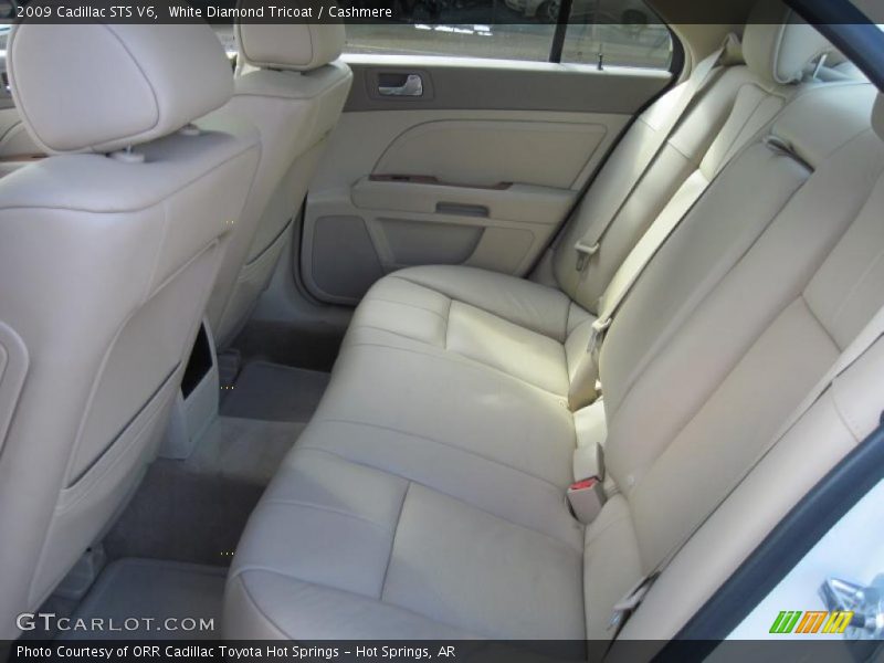 White Diamond Tricoat / Cashmere 2009 Cadillac STS V6