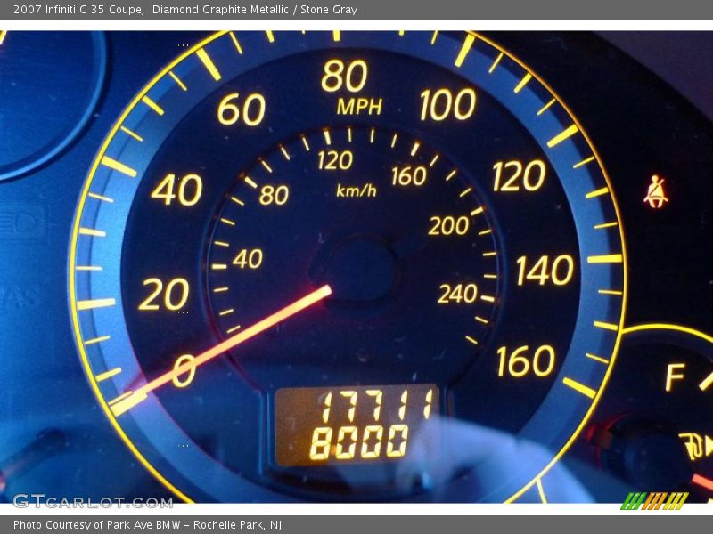 Diamond Graphite Metallic / Stone Gray 2007 Infiniti G 35 Coupe