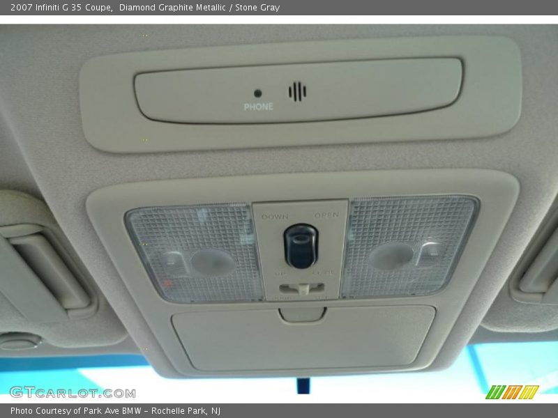 Diamond Graphite Metallic / Stone Gray 2007 Infiniti G 35 Coupe