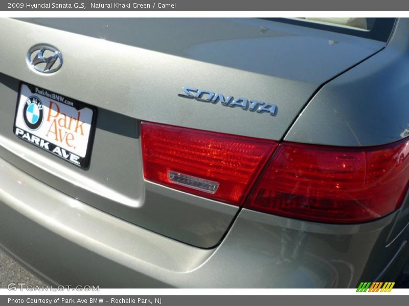 Natural Khaki Green / Camel 2009 Hyundai Sonata GLS